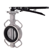 Worm gear hard-sealed flange butterfly valves